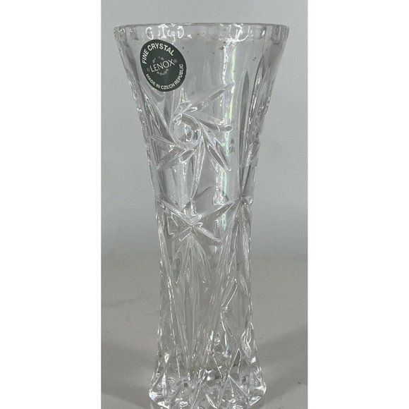 Lenox Accents Lenox Crystal Star Bud Vase Made In Czech Republic